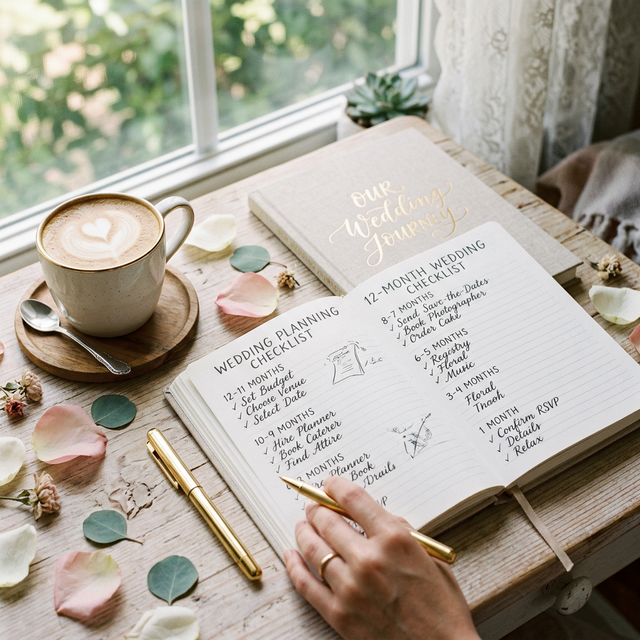 The Complete Wedding Planning Checklist: 12 Months to I Do